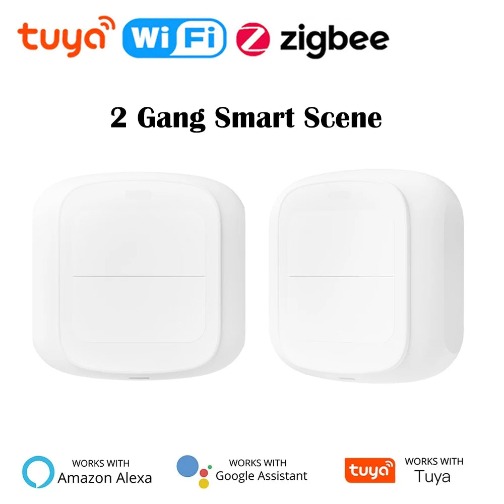 Smart Scene Button - Wi-Fi or Zigbee