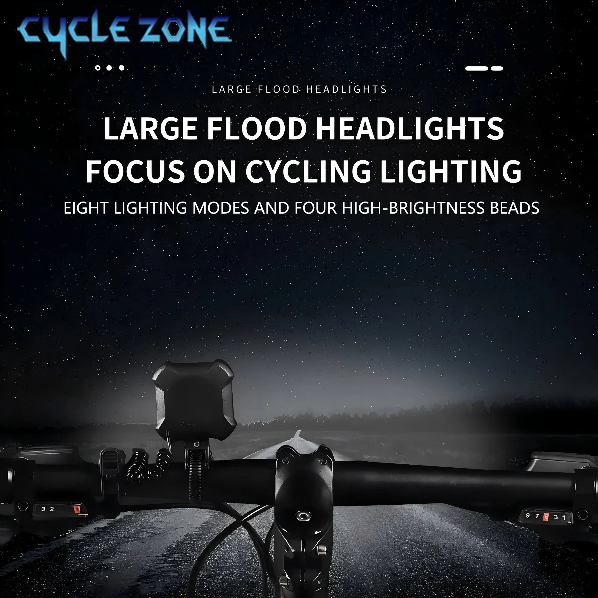 Bicycle Light Electronic Bell MTB Bike Horn TYPE-C Rechargeable Cycling Warning Lamp Cycling Headlight for Night Safety Riding 