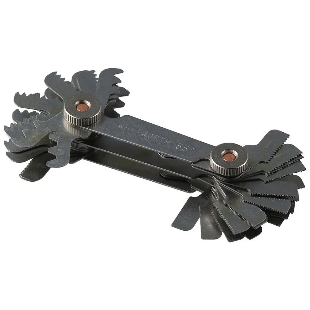 Metric and Imperial Thread Pitch Gauge, 52 Blades
