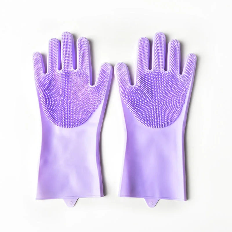 Textured Pet Bathing and Grooming Glove