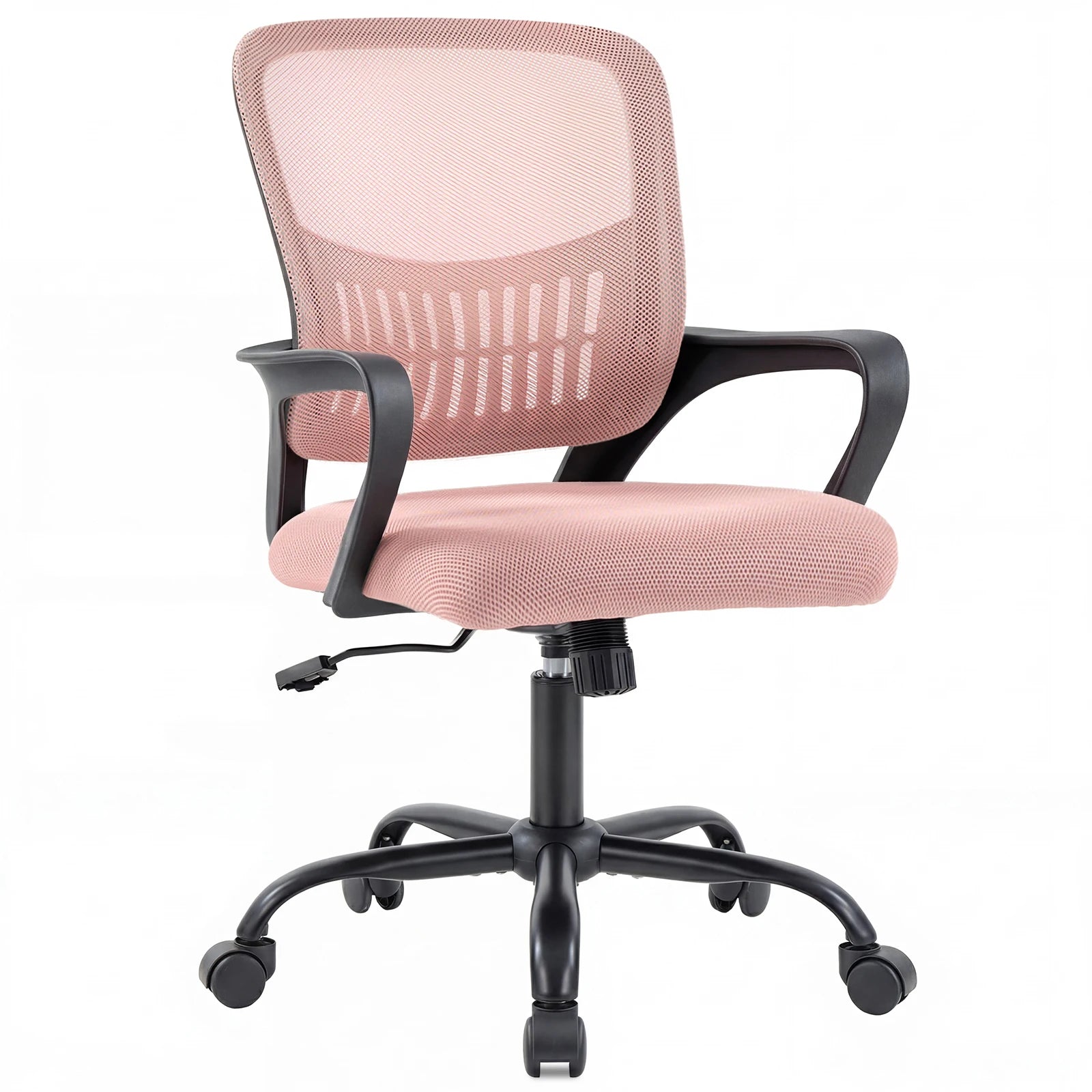 Ergonomická kancelářská židle z prodyšné síťoviny s bederní opěrkou a nastavitelnou výškou