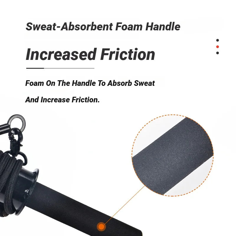 Wrist Forearm Blaster Arm Muscle Strength Trainer Exerciser Roller With Hand Grip Fitness Equipment Home Thousand Pound Stick 