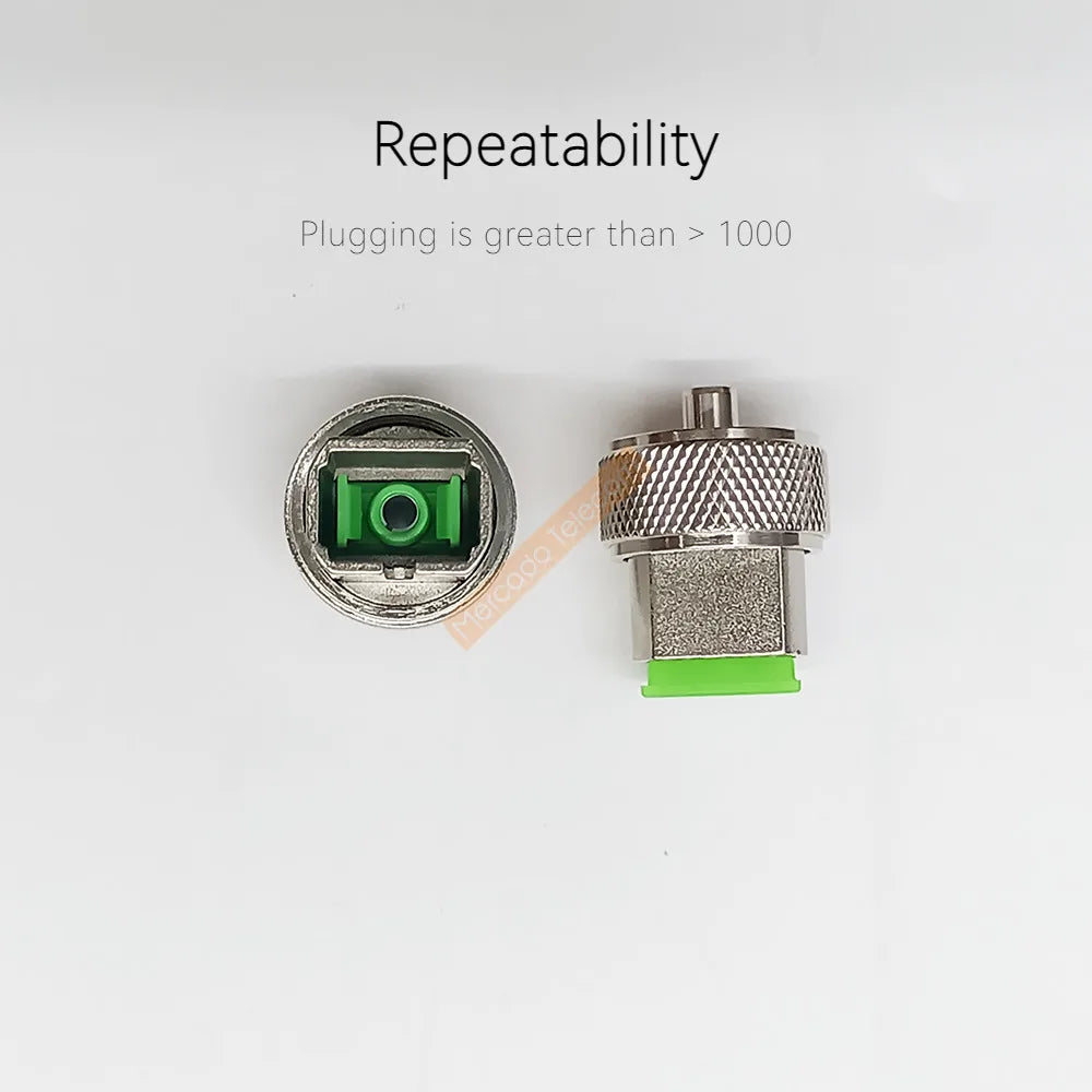 1 st. ny SC APC-adapter, fiberoptisk adapter för OTDR-testare