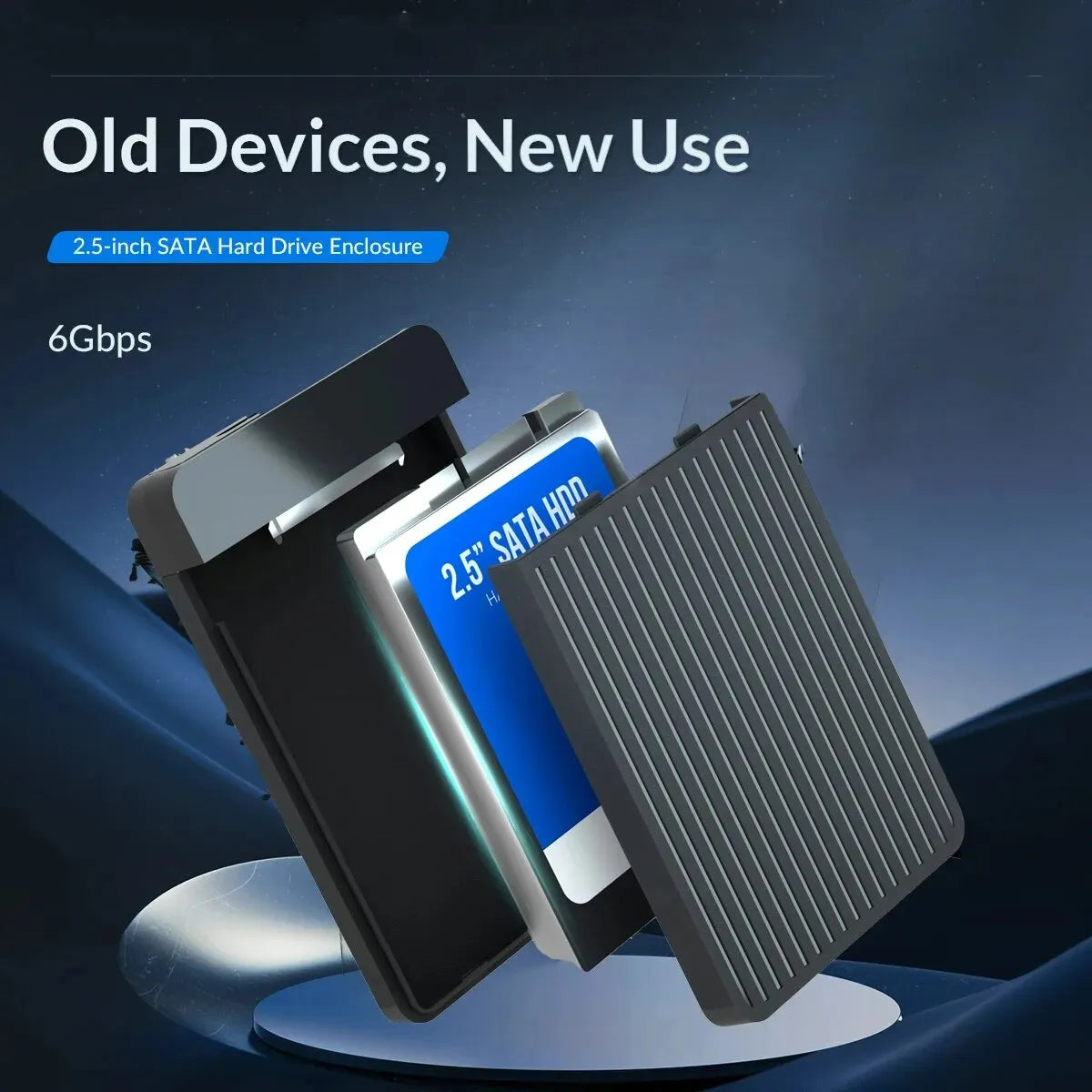2.5-Inch SATA Drive Enclosure - USB Options