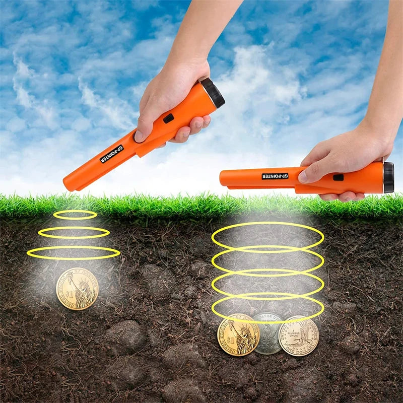 Handheld Metal Detector Metal Pinpointing Rod Detector GP-pointer Waterproof IP66 Metal Gold Detector Tester For Coin Gold 