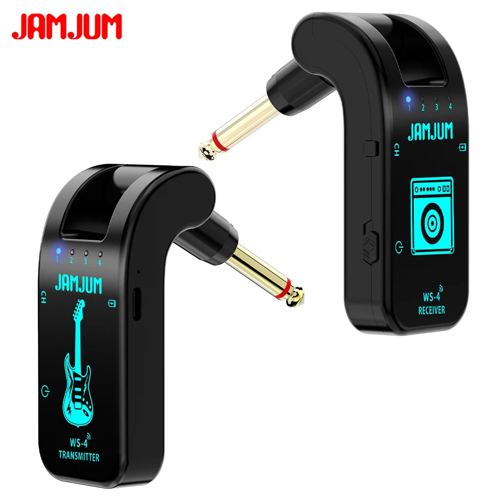 WS-4 2.4GHz Wireless Guitar Transmitter and Receiver