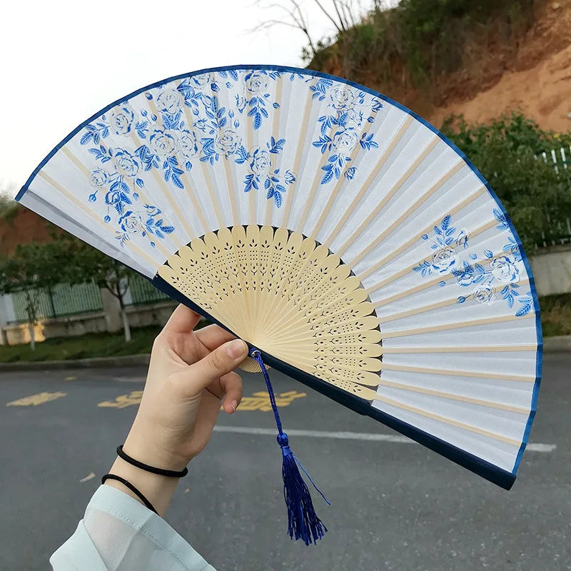 Folding Bamboo Hand Fan in Chinese Style