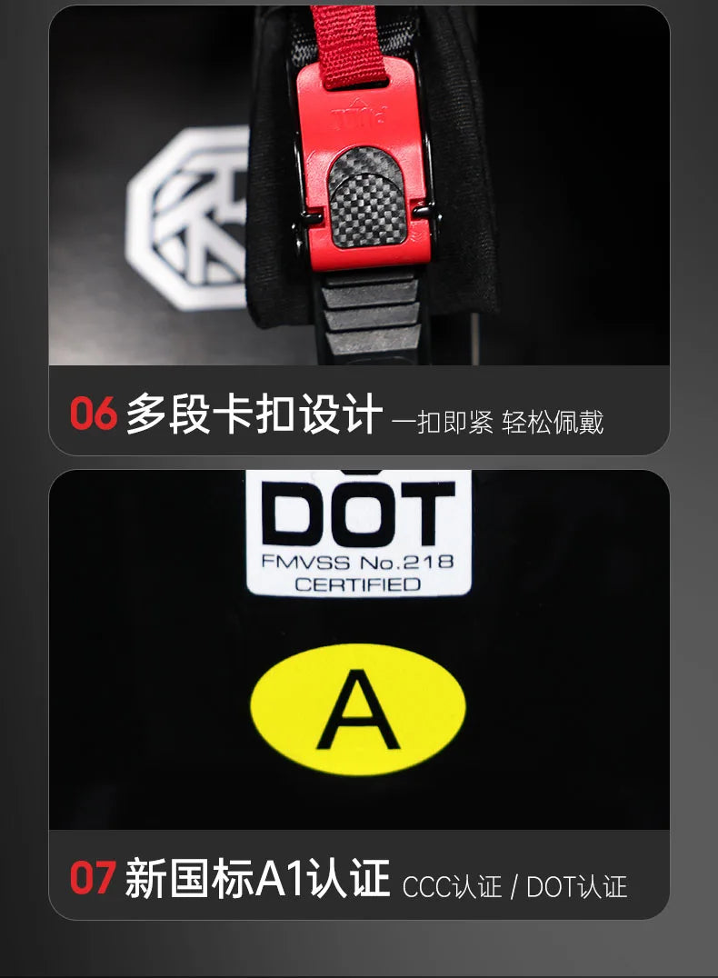 ORZ Full Face Motorcycle Helmet DOT Approved, Unisex ABS+PC