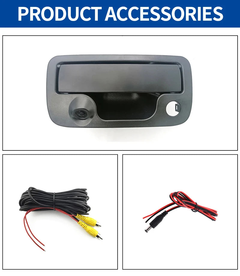 Tailgate Handle Reverse Camera for VW Amarok 2010–2020 NTSC