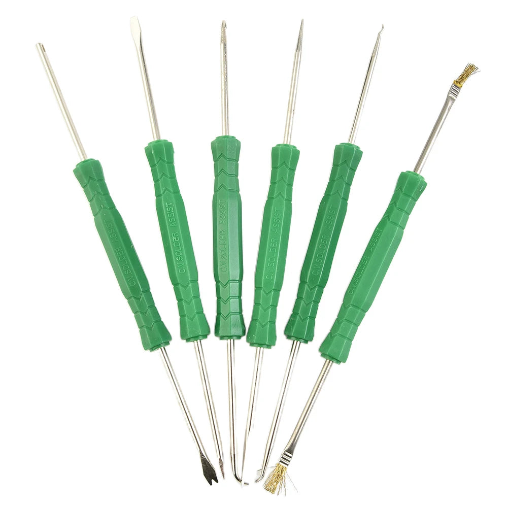 Six-Piece PCB Soldering Assistance Tool Set