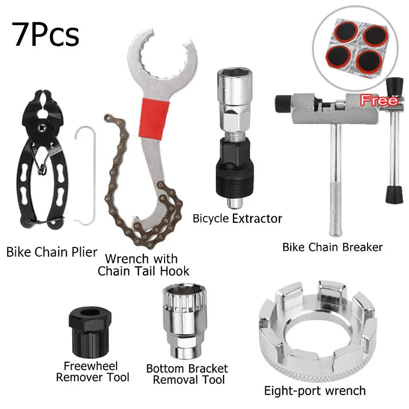 Bicycle Maintenance Tool Kit - Set Options