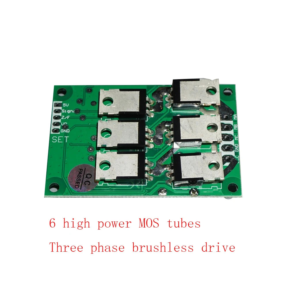 DC Brushless Motor Speed Controller, 12–36V 500W