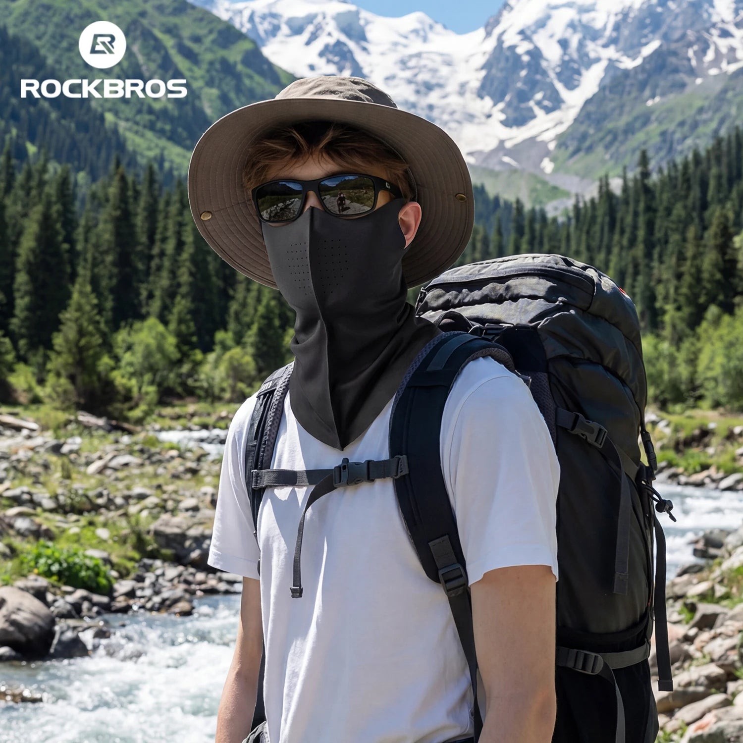 UV Protection Ice Silk Face Scarf Cycling Mask Neck Cover