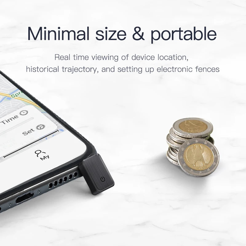 GPS Tracker Mini Global Positioning System For Car Bike Pet Children Real Time Tracking Locator Magnetic Anti-lost Tag GSM App 