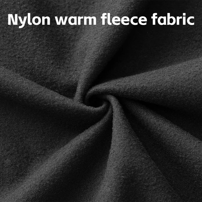 Men’s Thermal Cycling Jersey Windproof Fleece for Cold Weather Riding