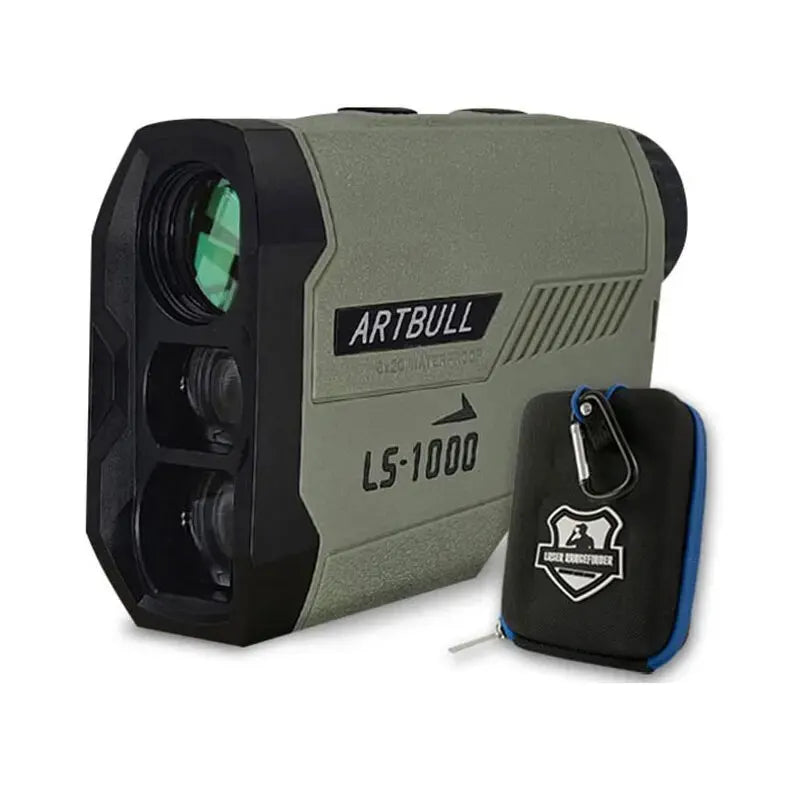 Laserafstandsmeter met helling- en vlagvergrendeling modus