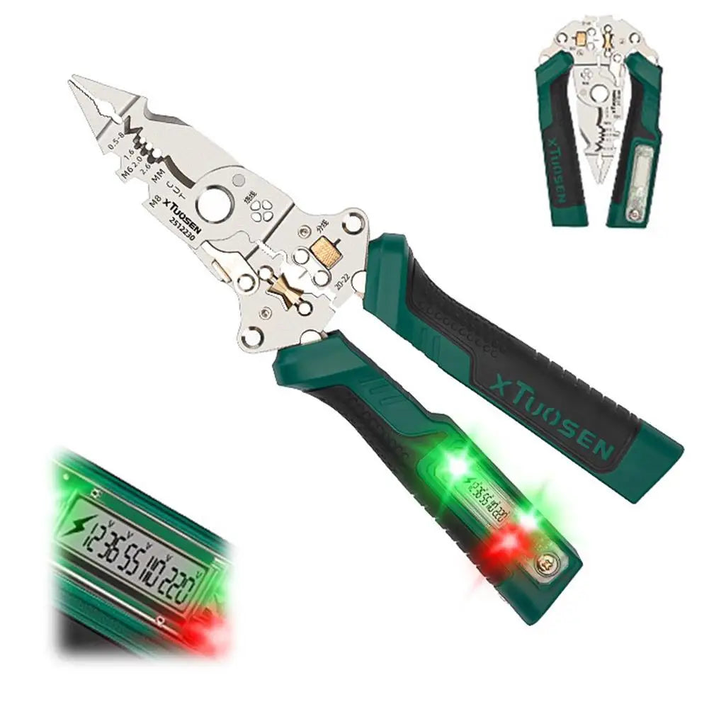Folding Wire Stripper and Cutter Pliers - Options