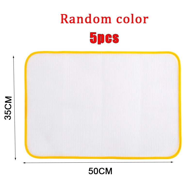 Clothes Ironing Protection Pad Cloth Protective Press Mesh Ironing Board Mat Insulation Against Random Colors Ironing Board Cove 