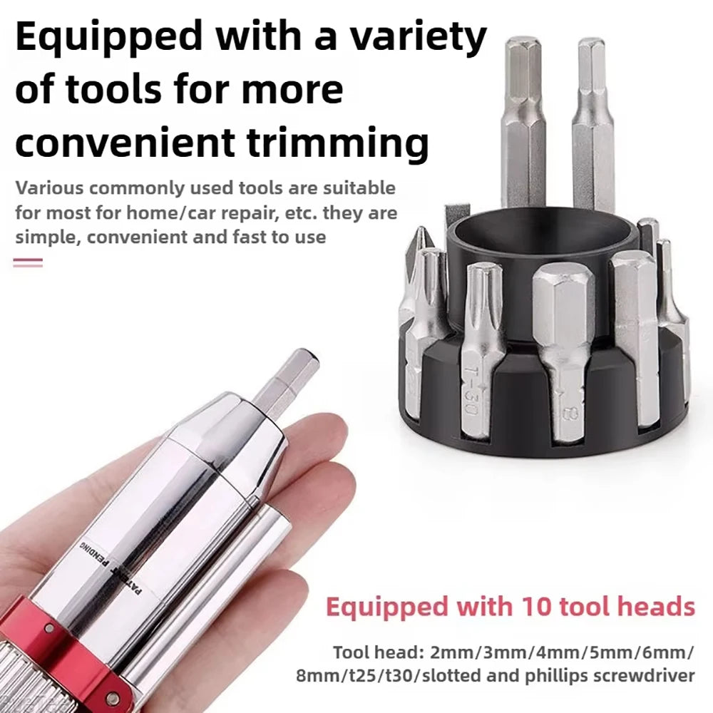 Verstelbare 3–10 Nm Fiets Torque Tool met Bit Houder
