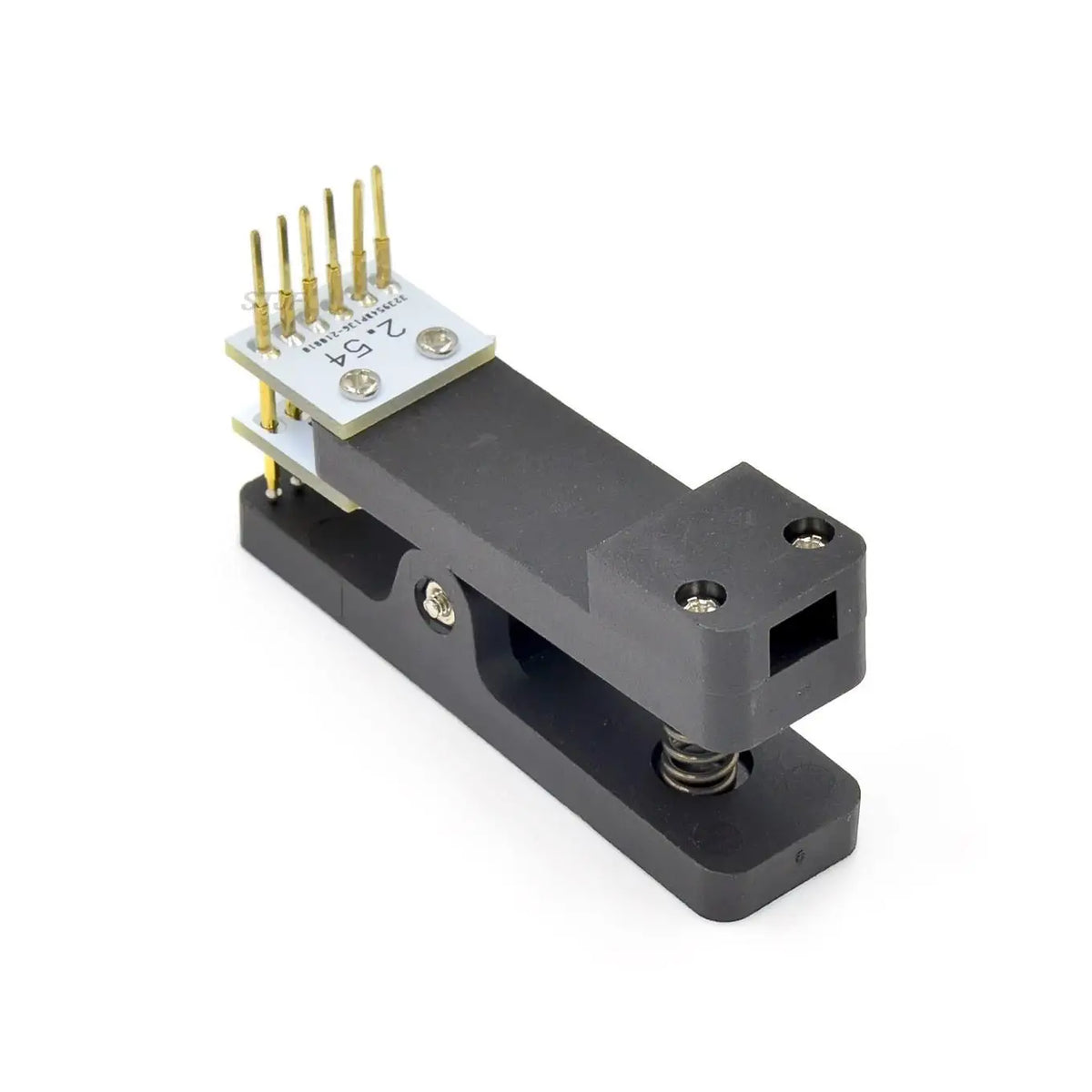 Opciones de clip de programación PCB con pin pogo de 2.54 mm