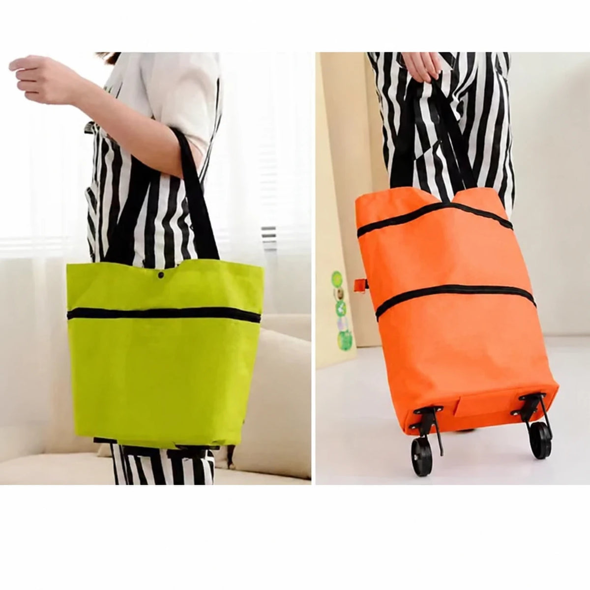 Foldable Shopping Trolley Bag