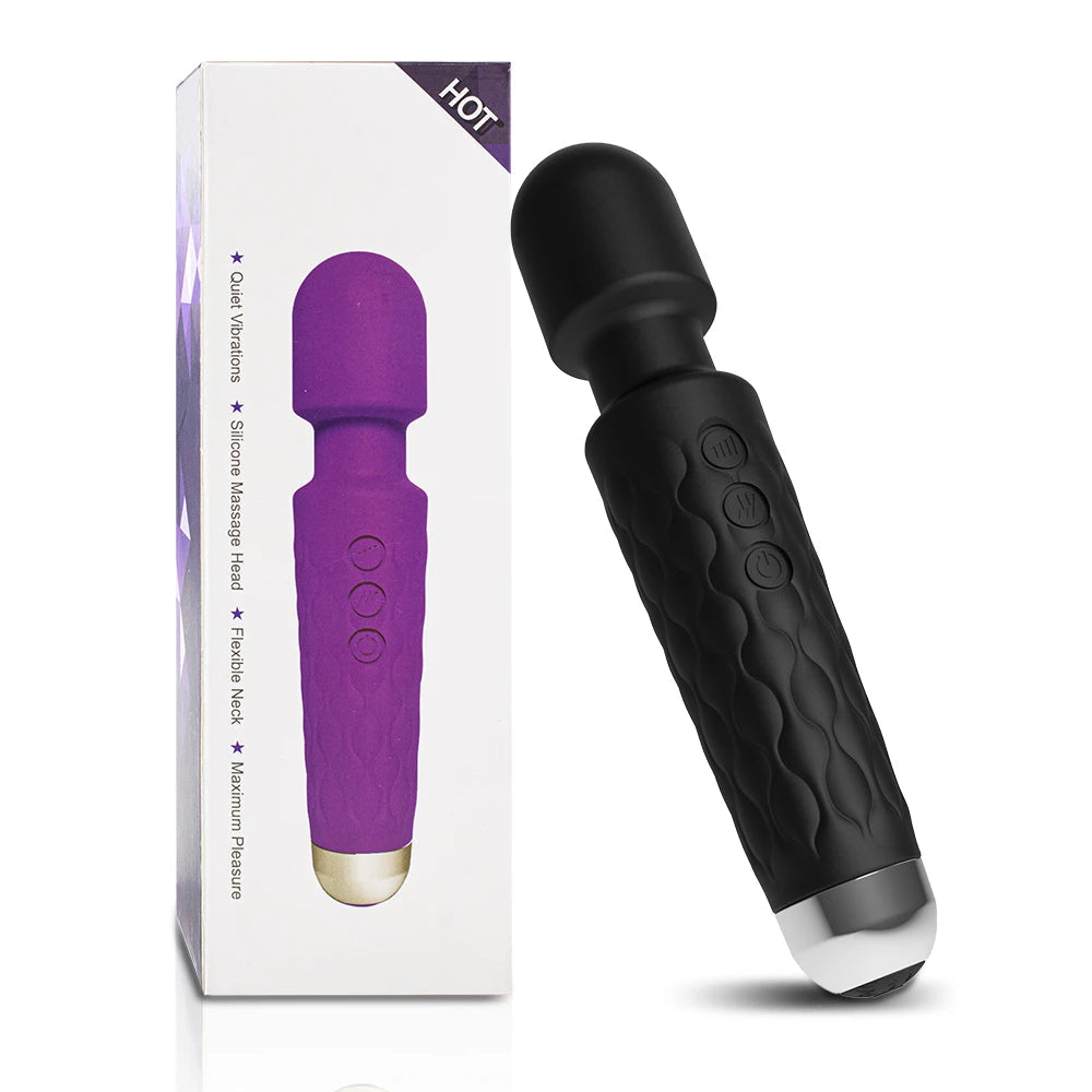 Powerful Vibrating AV Vibrator Magic Wand Clitoris Stimulator Sex Toys for Women G Spot Massager Adult Female Sex Erotic Product 