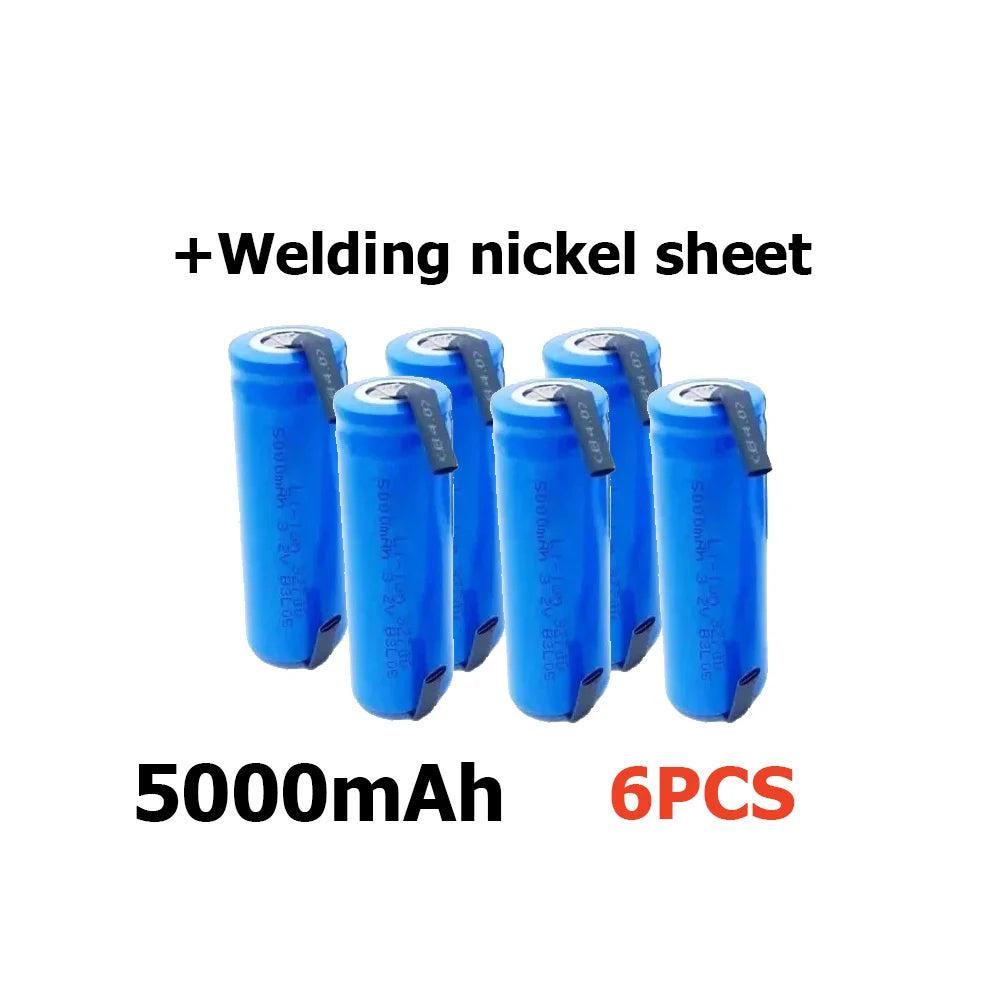 32700 LiFePO4 Battery Cell, 3.2 V 5000 mAh, 35 A