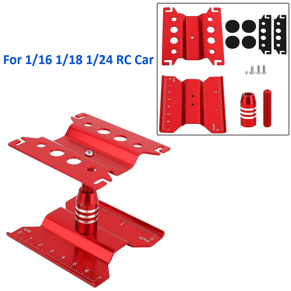 Rotating Aluminium RC Car Repair Stand, Mini & Large Options