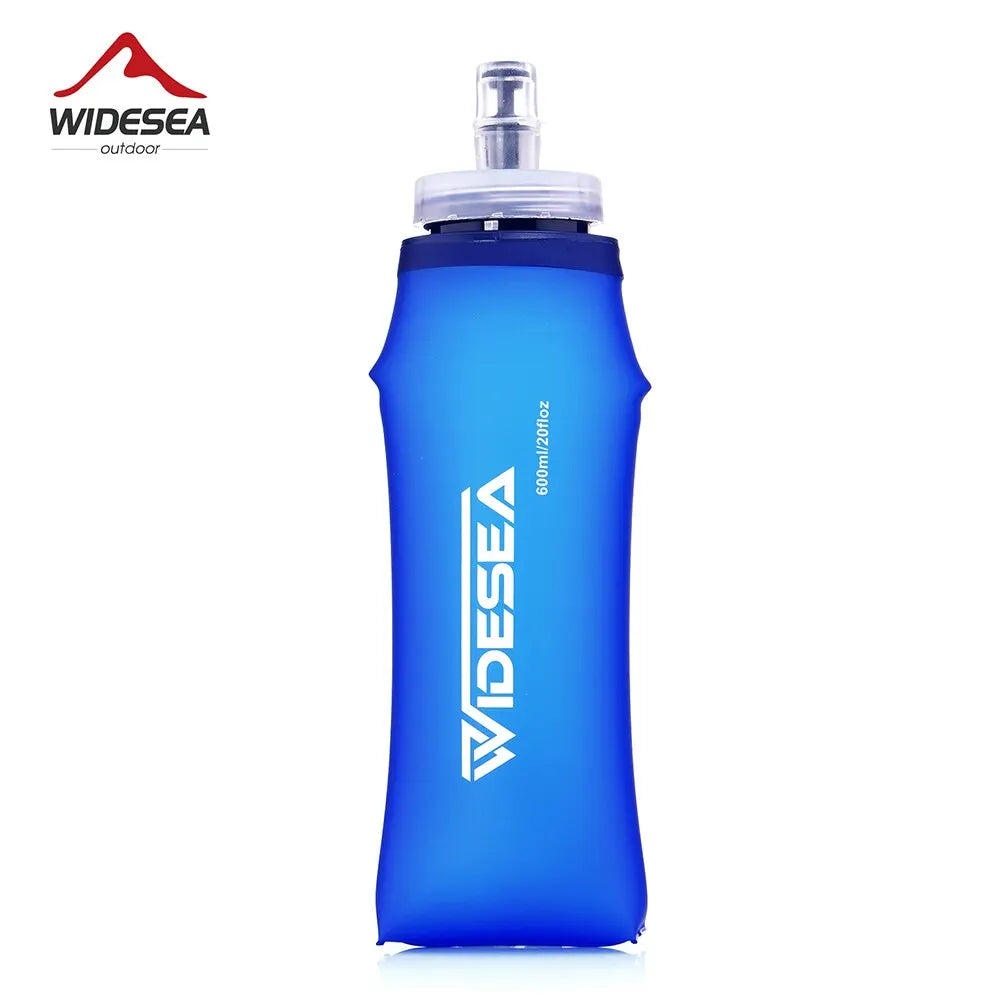 Soft Water Bottle Foldable Flask for Outdoor Sports