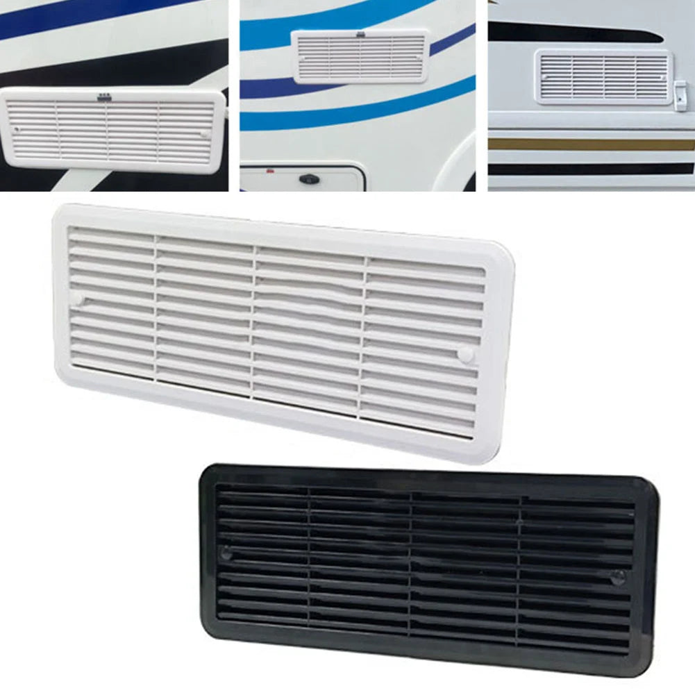 1pcs 62445480 Campervan For Thetford Fridge Vent Mounting Grille 62445480 Caravan -Motorhome Easy Installation 483x186mm