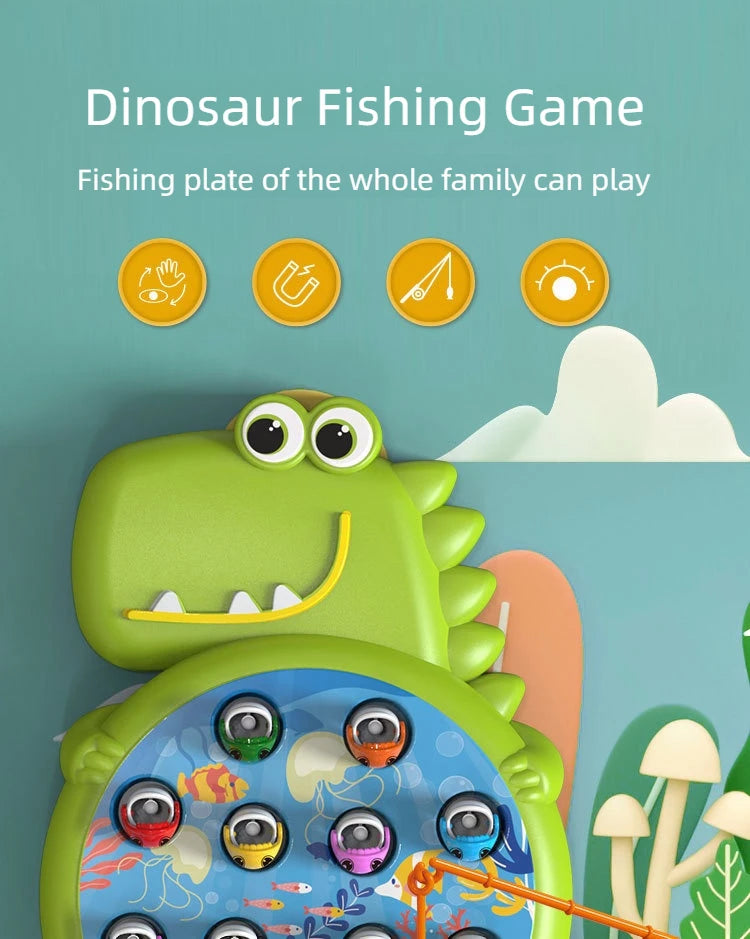 Dinosaur Magnetic Fishing Toy 🦕 