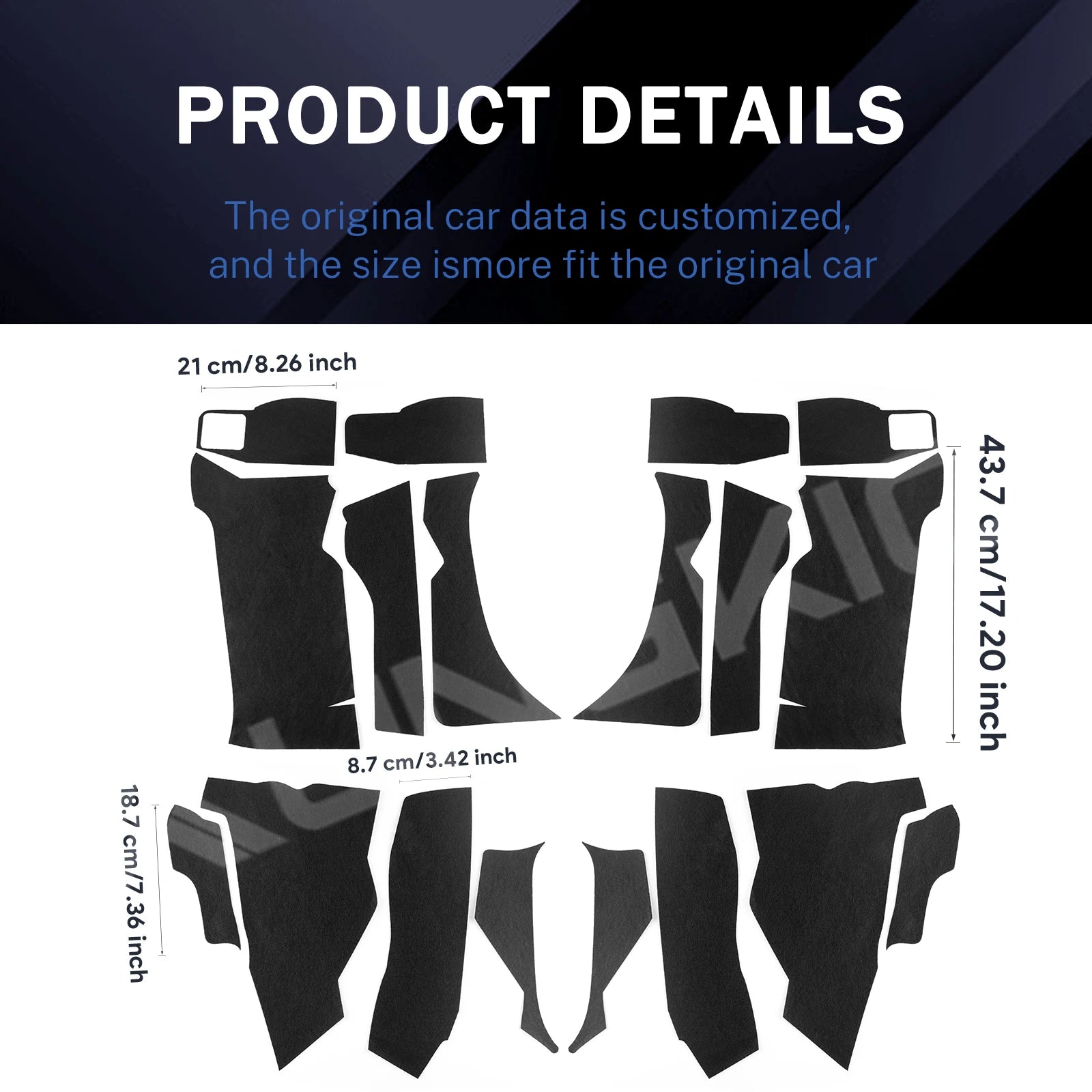 Seat Leon Cupra Formentor Interior Map Pocket Sticker Trim