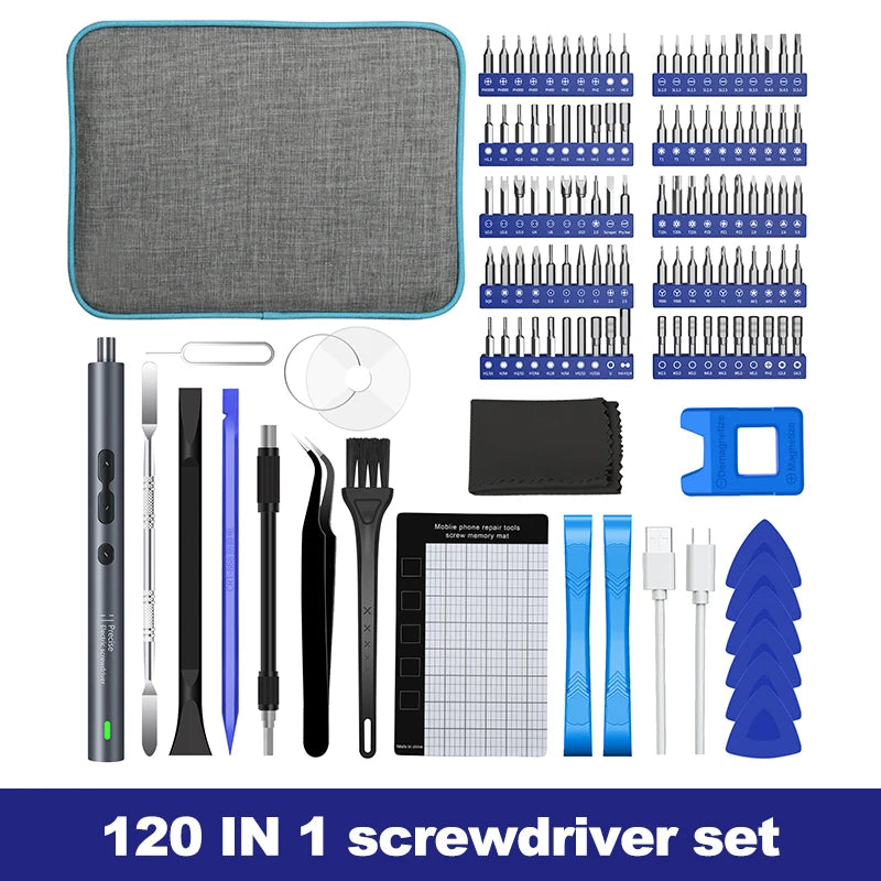 Rechargeable Precision Screwdriver - Kit Options