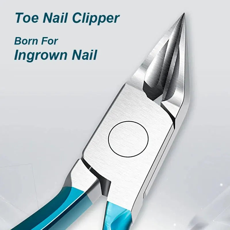 Toe Nail Clipper For Ingrown Or Thick Toenails Toenails Trimmer Professional Podiatrist Toenail Nipper With Stainless Steel Supe 
