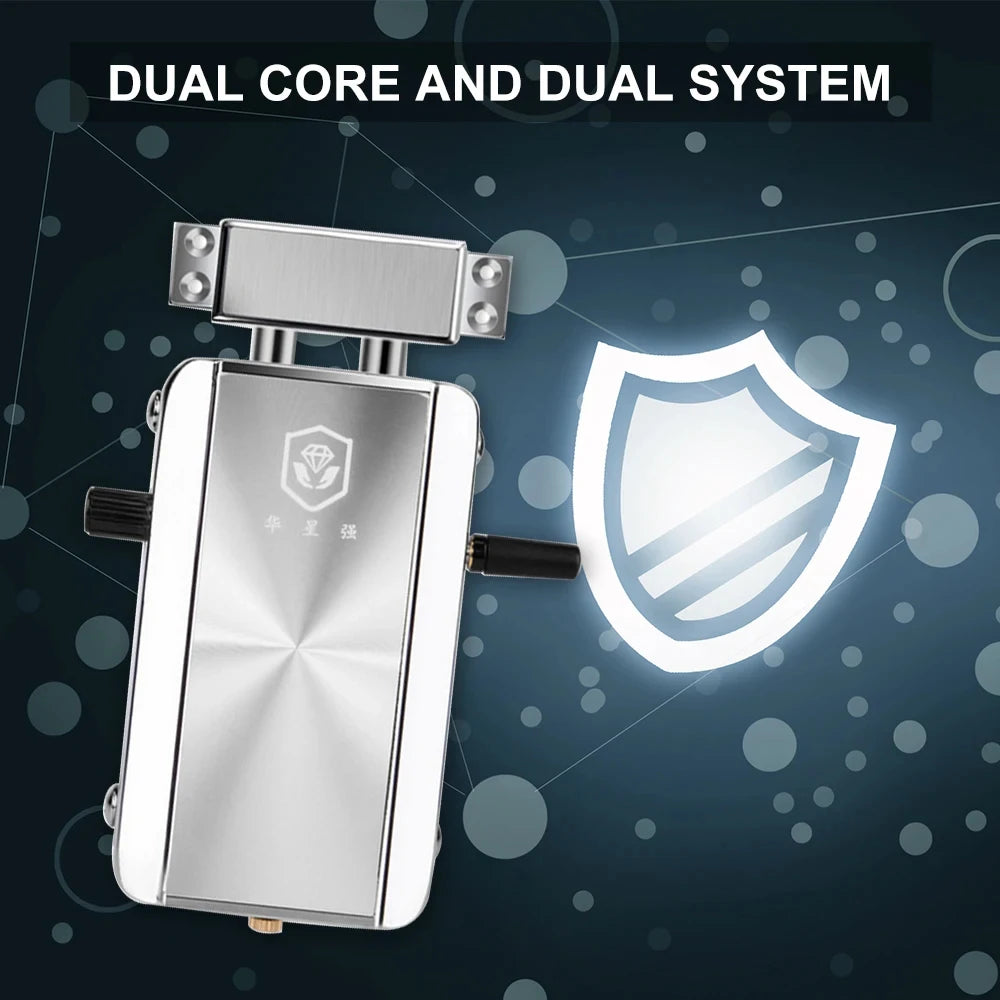 Tuya/TTlock Remote Control Door Lock Bluetooth Wireless Smart Lock Deadbolt Lock Electronic Keyless Invisible Lock