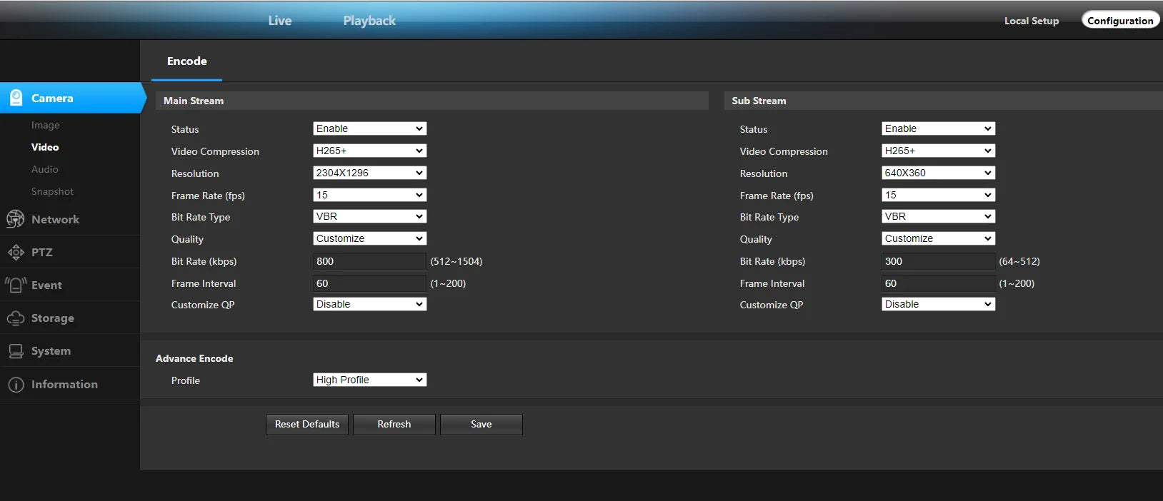 5MP 25fps WiFi IP Camera with RTMP and Night Monitoring