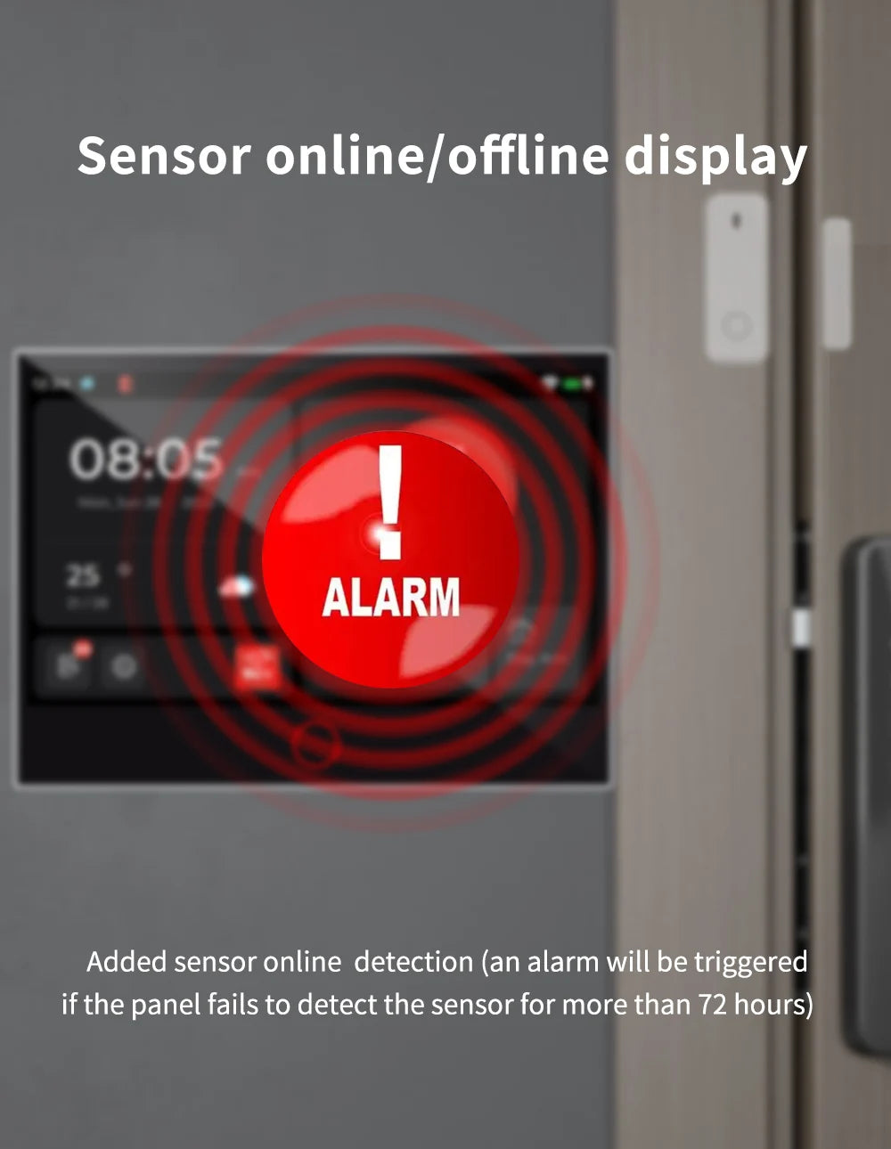 Entregas Rápidas KERUI Tuya WiFi+4G Sistema de Alarma para Hogar con 7 pulgadas Pantalla Táctil desde Almacén de ES Protección de Alarma