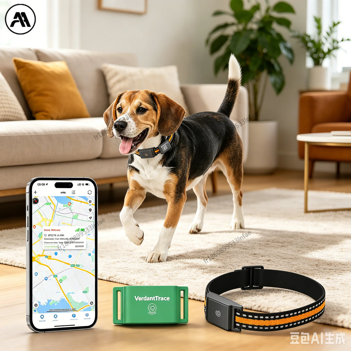 IP67 voděodolný GPS tracker 4G pro psy kočky, mini skutečný čas anti-ztráta lokátor pro domácí mazlíčky, chytré pouzdro pro obojek s monitorováním hlasu a geofence