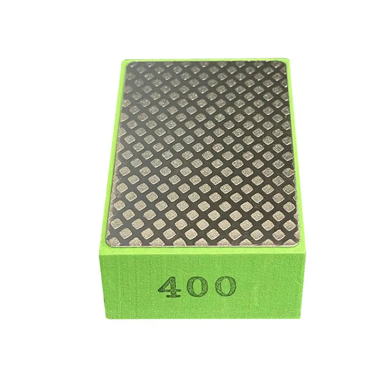 Discos de polimento manual de diamante 60/100/200/400# Bloco de abrasivo para azulejos vidro Polimento Areia Padrão Disco de polimento Abrasivo para pedra