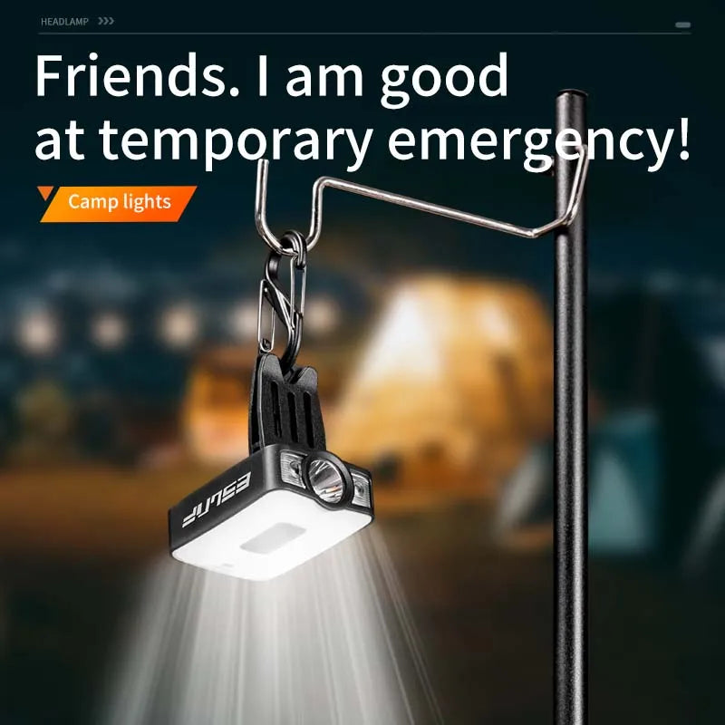 Lampe frontale rechargeable à détecteur de mouvement M011