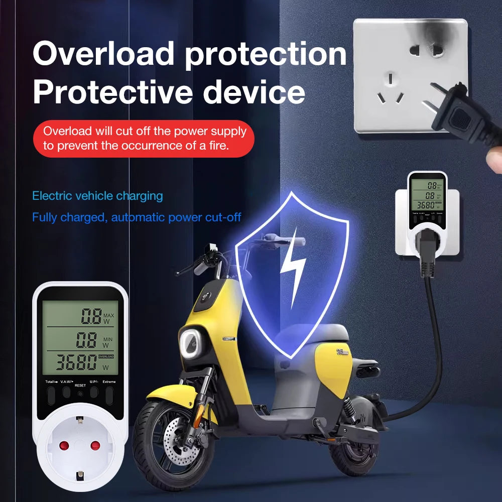 PMB06 Plug-In Electricity Usage Meter