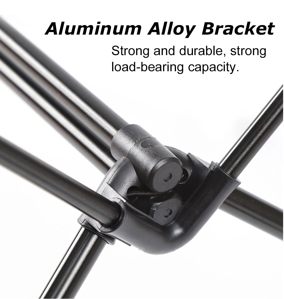 Camping Folding Table with Aluminum Alloy Frame and Roll-Up Top