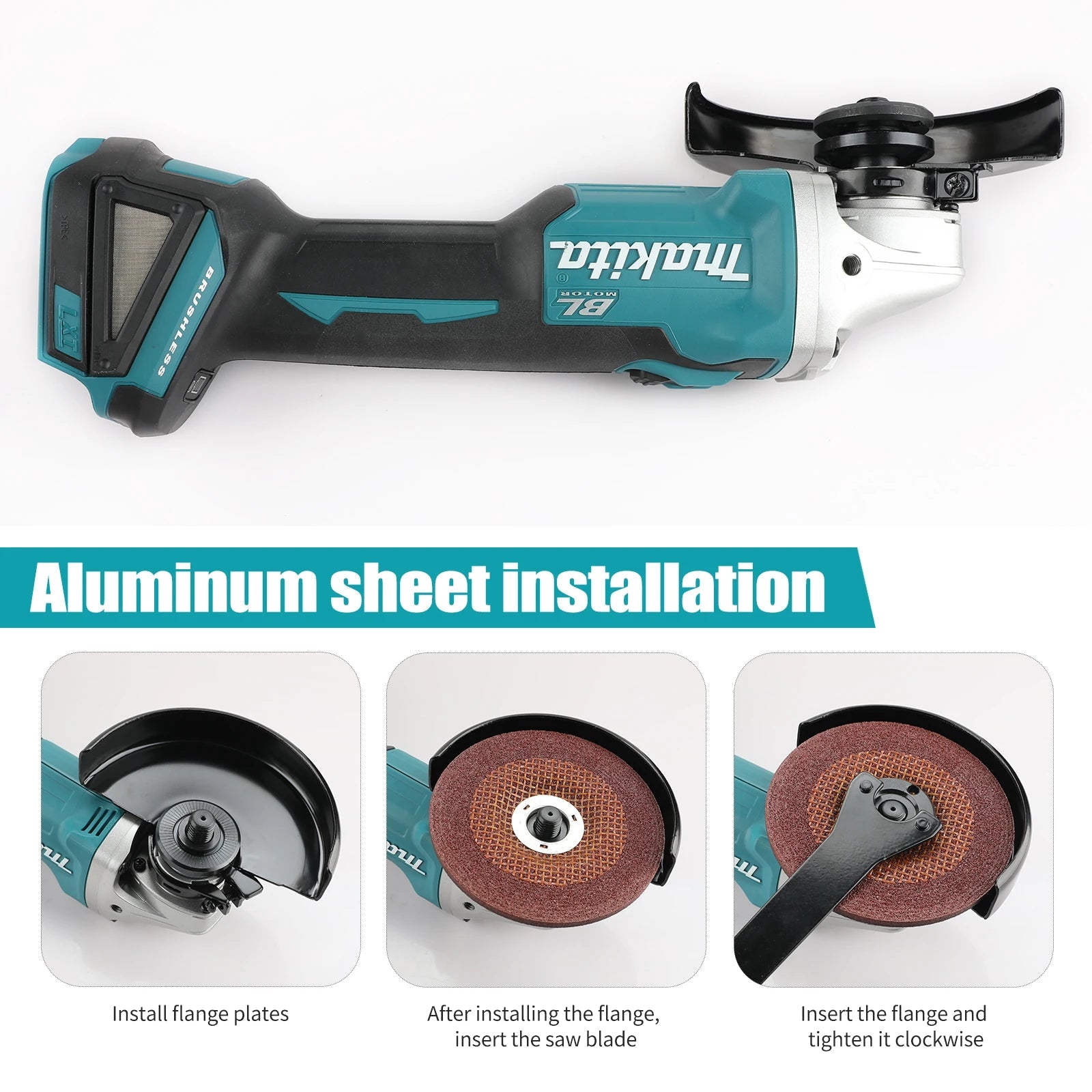 Makita DGA504 125mm Brushless Angle Grinder ⚡ 