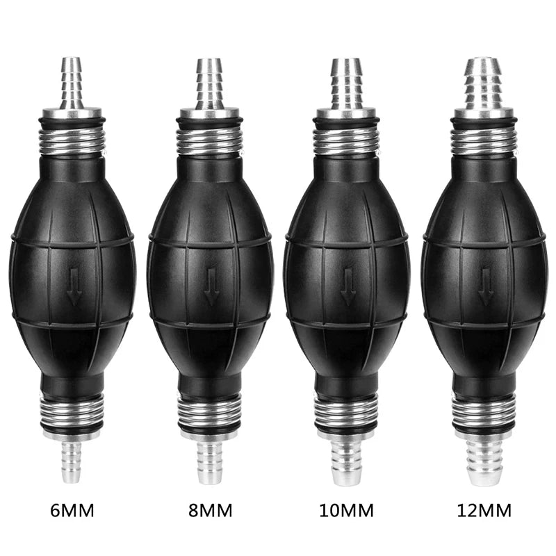 Poire d’amorçage manuelle pour conduites de carburant de 6–12 mm