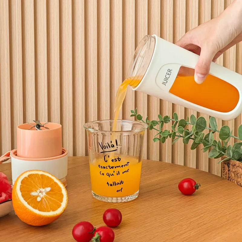 Portable Mini Juicer Blender, 8 Stainless Steel Blades, Tritan Cup