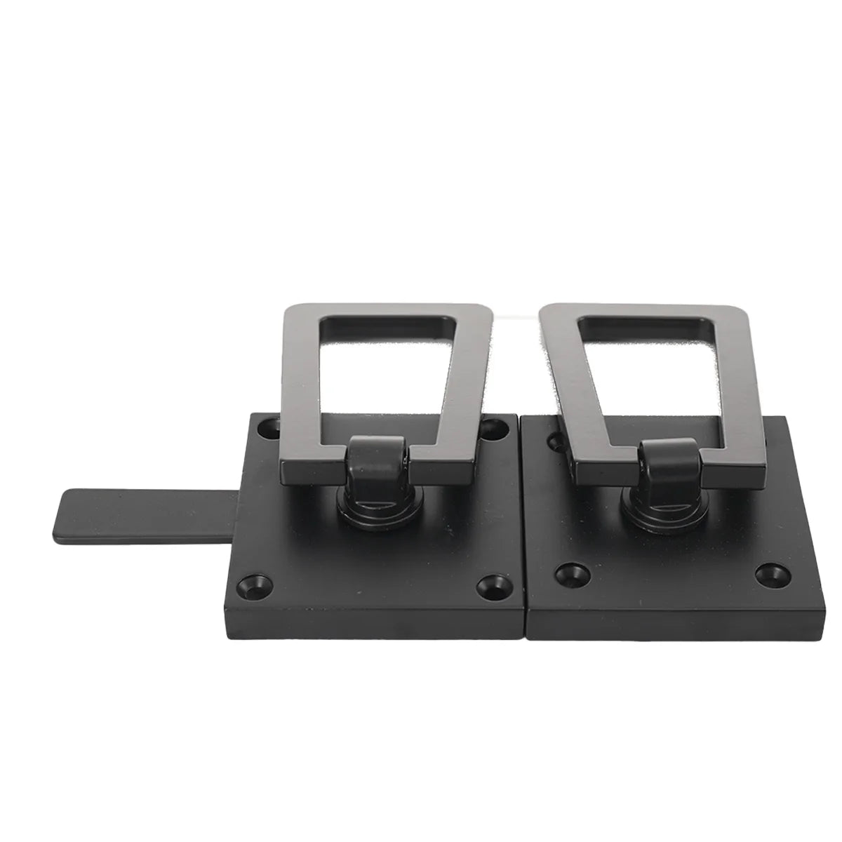Heavy Duty Gate Latch Double Side Gate Latches Matte Black Fence Latch Garden Door Latch Pool Gate Latch