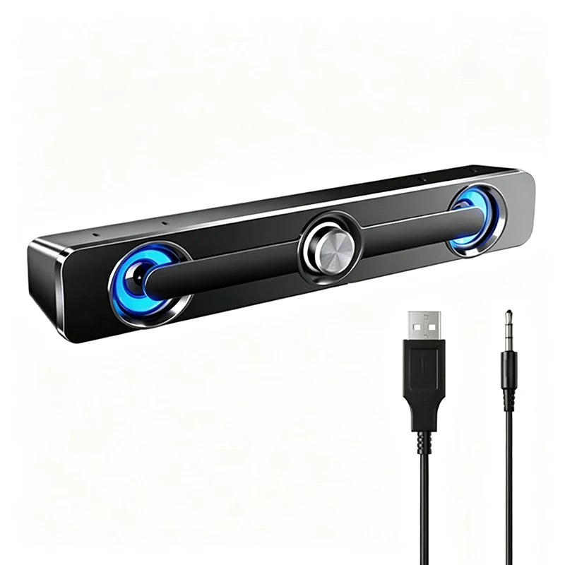 Wired Wireless Bluetooth Speaker Sound Box Bar Soundbar Computer PC TV Laptop Desktop Music Portable Caixa De Som Audio System