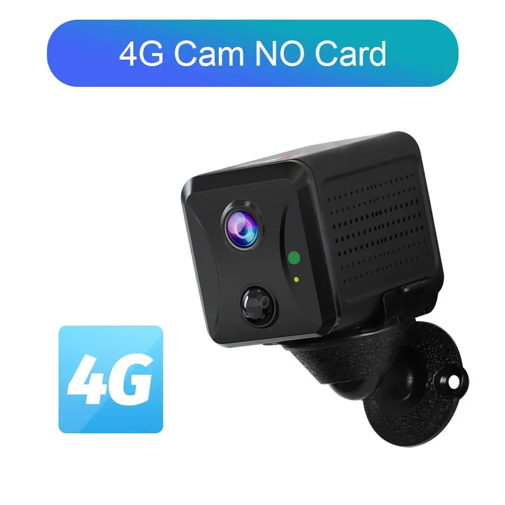 5MP minibatterikamera - Wi-Fi eller 4G-alternativer