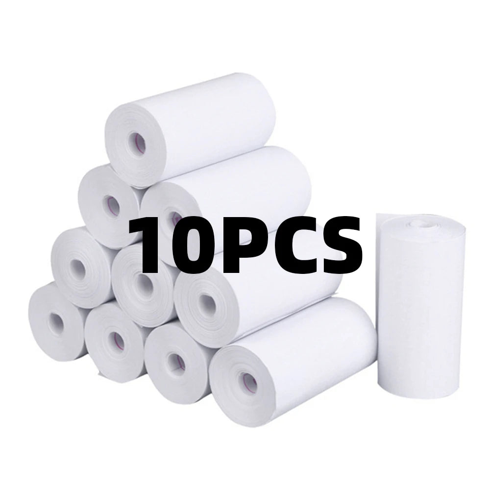 Rotoli di carta termica da 10 pezzi – 57 × 25 mm