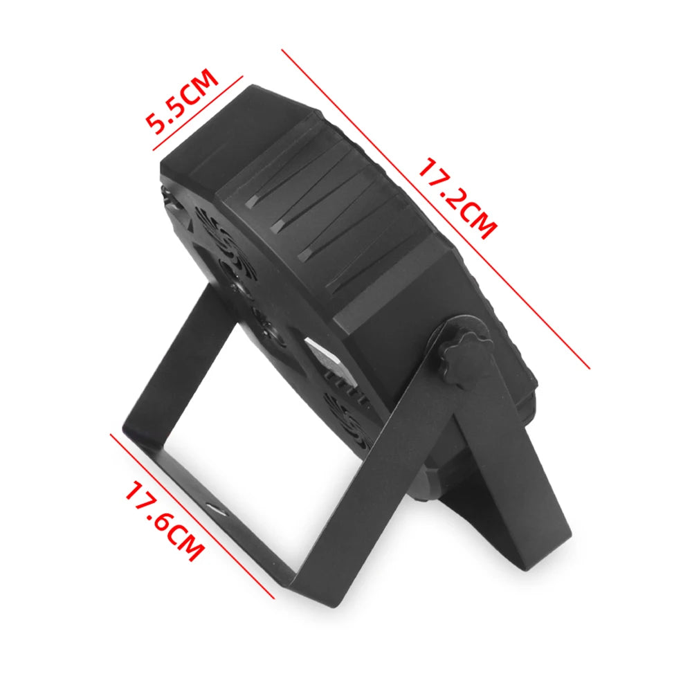 4er-Set 36-LED RGB 3-in-1 DMX512 Stage Par Lights